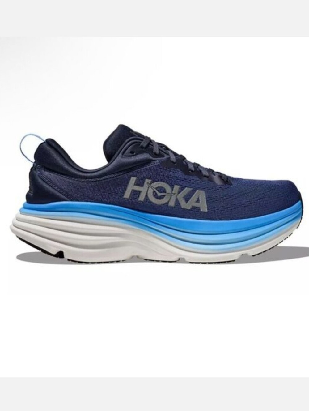 Hoka‎ Navy and Light Blue Men's Running Sneakers